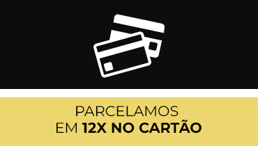 Parcele suas compras em 12x no cartão - sua compra é 100% segura